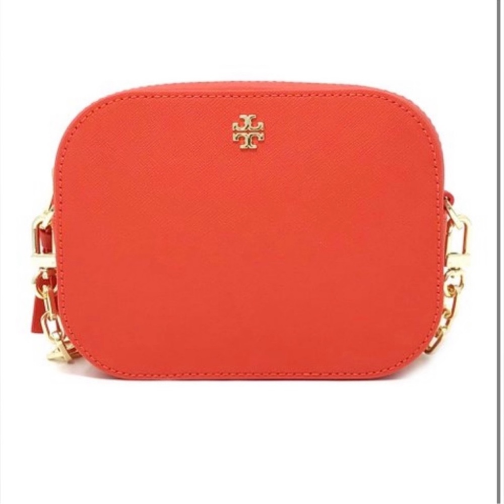 NWOT Tory Burch Robinson Round Orange Crossbody